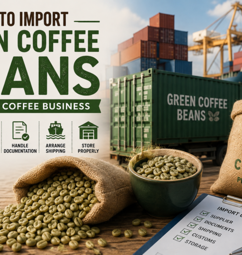 Import Green Coffee Beans